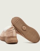 Marc Cain Căptușite sneakers | piele întoarsă | shearling