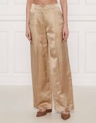 Marc Cain De satin pantaloni WICHITA | flare fit | cu adaos de in