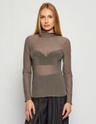 Marc Cain Guler înalt | Slim Fit