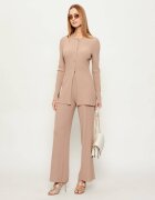 Marc Cain Pantaloni de tricot WELKOM | Relaxed fit