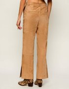 Marc Cain Pantaloni Warri | Relaxed fit | piele întoarsă