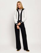 Marc Cain Pulover | Loose fit cu adaos de lână