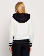 Marc Cain Pulover | Loose fit cu adaos de lână
