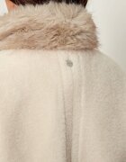 Marc Cain Vestă | Loose fit cu adaos de lână