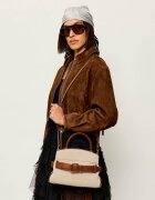 MARC JACOBS Cufăr Canvas Leather Dakota cu adaos de piele
