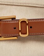 MARC JACOBS Cufăr Canvas Leather Dakota cu adaos de piele