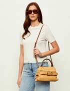 MARC JACOBS Cufăr THE SMALL SATCHEL | piele întoarsă