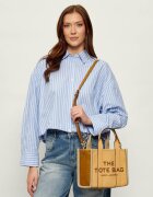 MARC JACOBS Cufăr The Suede Small Tote Bag | piele întoarsă