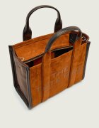 MARC JACOBS Cufăr The Suede Small Tote Bag | piele întoarsă