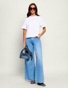 MARC JACOBS De blugi geantă pe umăr The Bow Denim Mini Sack Bag