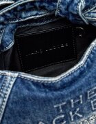 MARC JACOBS De blugi geantă pe umăr The Bow Denim Mini Sack Bag