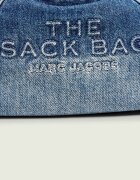 MARC JACOBS De blugi geantă pe umăr The Bow Denim Mini Sack Bag