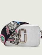 MARC JACOBS De blugi geantă poștaș The Camp Patchwork Denim Snapshot