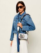 MARC JACOBS De blugi geantă poștaș The Camp Patchwork Denim Snapshot