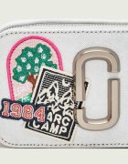 MARC JACOBS De blugi geantă poștaș The Camp Patchwork Denim Snapshot