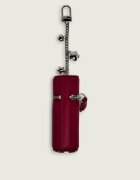 MARC JACOBS De piele breloc/etui na pomadkę Case Charm