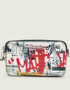 MARC JACOBS De piele geantă poștaș The Pop Americana Snapshot