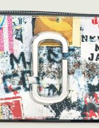 MARC JACOBS De piele geantă poștaș The Pop Americana Snapshot