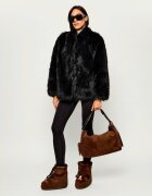 MARC JACOBS Geantă pe umăr The Large Shoulder Bag | piele întoarsă