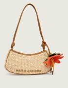 MARC JACOBS Geantă pe umăr The Summer Woven Charm | piele întoarsă