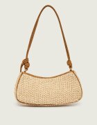 MARC JACOBS Geantă pe umăr The Summer Woven Charm | piele întoarsă