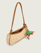 MARC JACOBS Geantă pe umăr The Summer Woven Charm | piele întoarsă