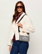 MARC JACOBS Geantă poștaș THE MINI BAG | cu adaos de in