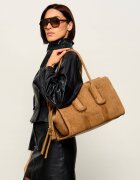 MARC JACOBS Geantă shopper Babe City Tote | piele întoarsă