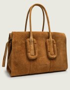 MARC JACOBS Geantă shopper Babe City Tote | piele întoarsă
