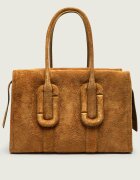 MARC JACOBS Geantă shopper Babe City Tote | piele întoarsă