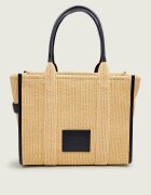MARC JACOBS Geantă shopper THE LARGE TOTE cu adaos de piele