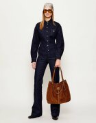 MARC JACOBS Geantă shopper The Suede Cristina Tote | piele întoarsă