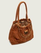 MARC JACOBS Geantă shopper The Suede Cristina Tote | piele întoarsă
