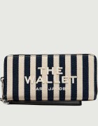 MARC JACOBS Portofel The Stripe Canvas Continental