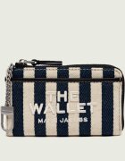 MARC JACOBS Portofel The Stripe Canvas top Zip Multi