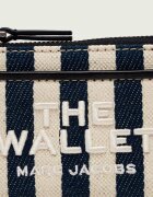 MARC JACOBS Portofel The Stripe Canvas top Zip Multi