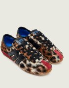MARC JACOBS Sneakers The 400 Bleecker| shearling | piele întoarsă cu adaos de piele