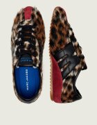 MARC JACOBS Sneakers The 400 Bleecker| shearling | piele întoarsă cu adaos de piele
