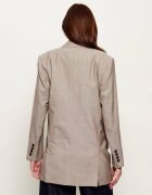 Marella De lână sacou MLLCERA | Loose fit cu adaos de mătase