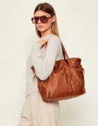 Marella De piele geantă tip sac IMPATTO