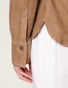 Marella Geacă MLLAPOGEO | regular fit | piele întoarsă