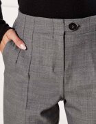 Marella Pantaloni Affari | Relaxed fit cu adaos de lână
