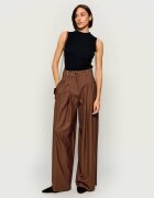Marella SPORT De lână pantaloni Mllsalvo | Relaxed fit