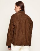 Marella SPORT Geacă bomber MLSORATA | regular fit | piele întoarsă