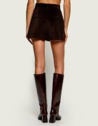 Max&Co. Pantaloni scurți Mcovacuo | Slim Fit | catifea reiată