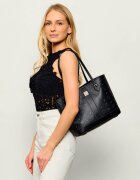 MCM De piele geantă shopper + borsetă LIZ