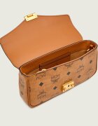 MCM Geantă poștaș Tracy cu adaos de piele