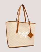 MCM Geantă shopper + borsetă Himmel cu adaos de piele