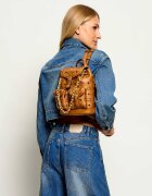 MCM Rucsac/geantă Aren cu adaos de piele