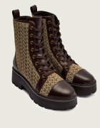 Michael Kors Botine cu platformă Blake cu adaos de piele